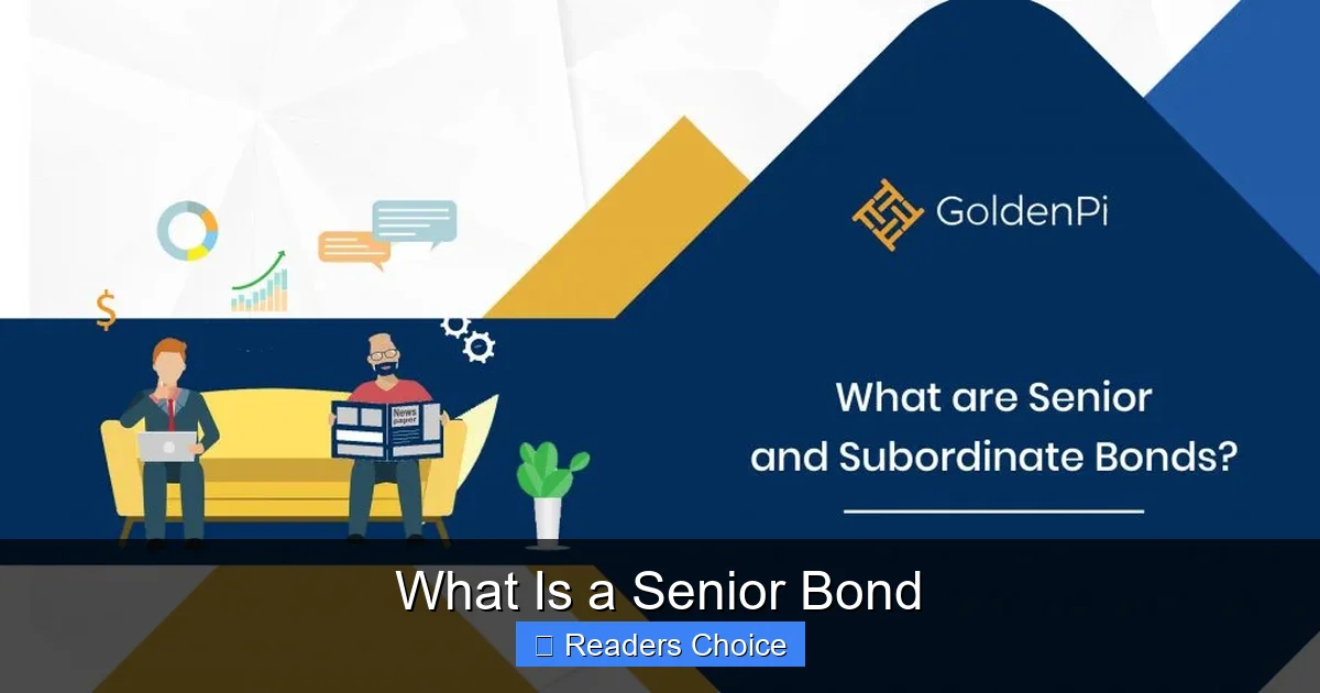 What Is a Senior Bond