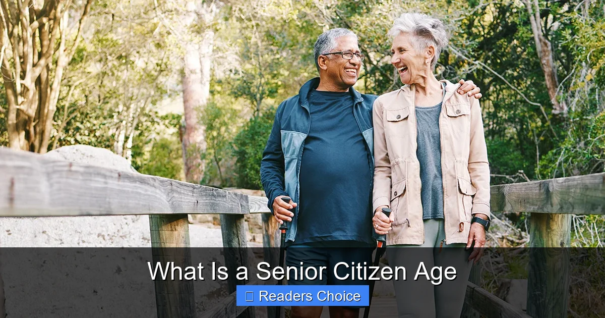 What Is a Senior Citizen Age