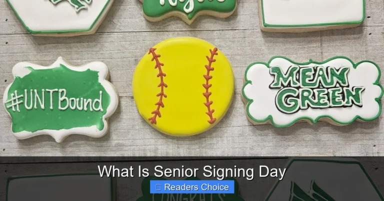 What Is Senior Signing Day