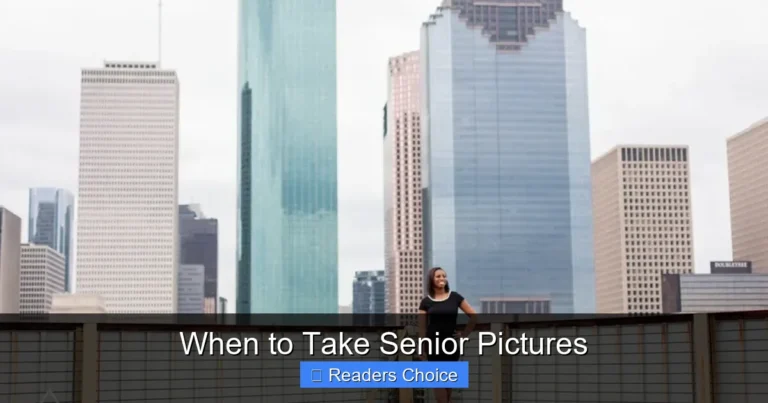 When to Take Senior Pictures