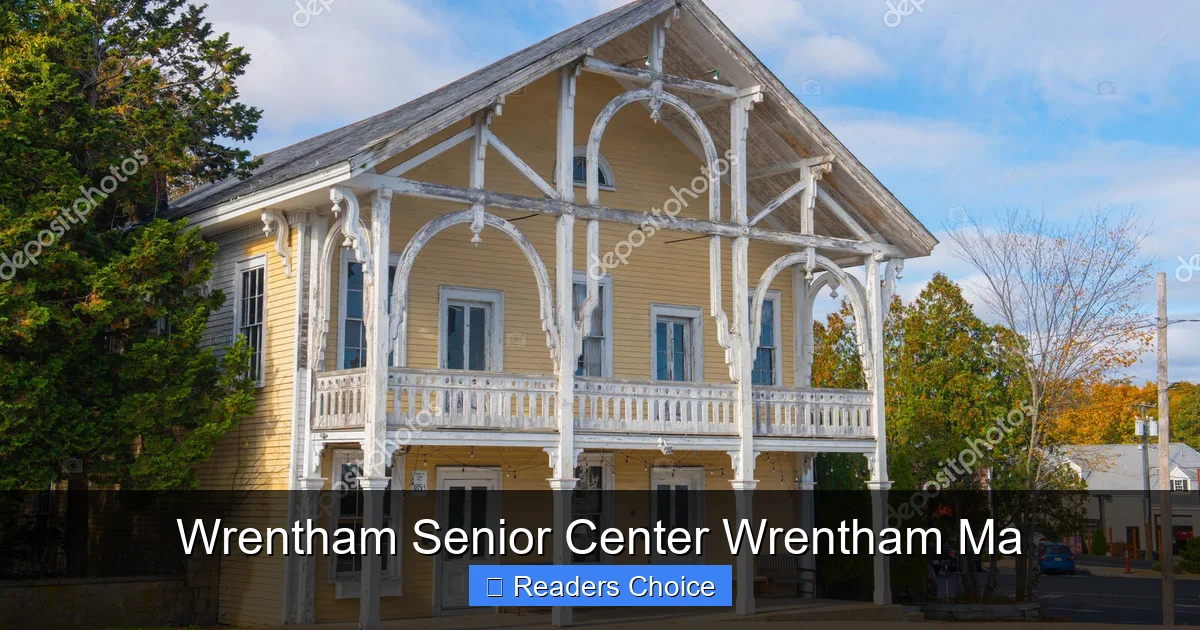 Wrentham Senior Center Wrentham Ma