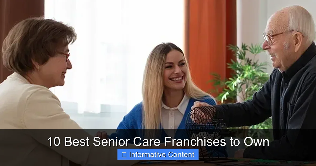 10 Best Senior Care Franchises to Own