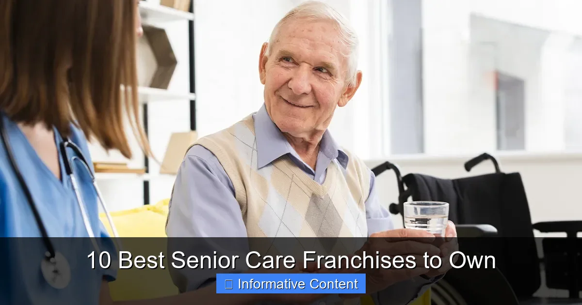 10 Best Senior Care Franchises to Own