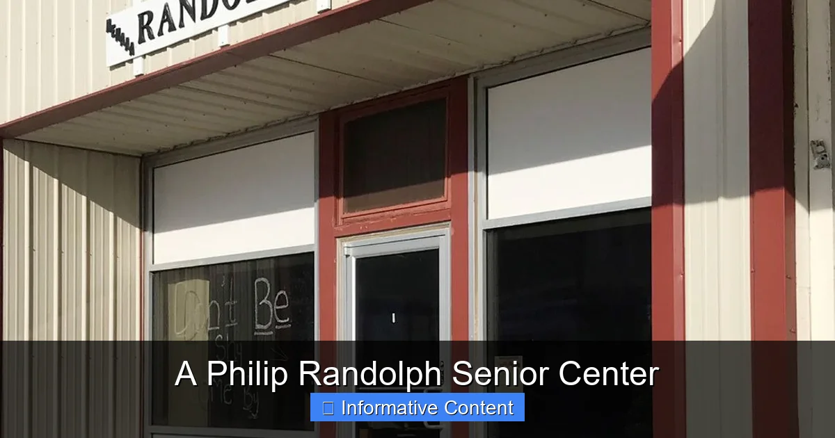 A Philip Randolph Senior Center