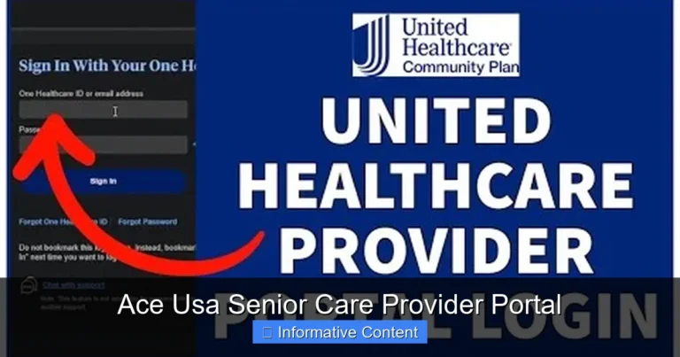 Ace Usa Senior Care Provider Portal