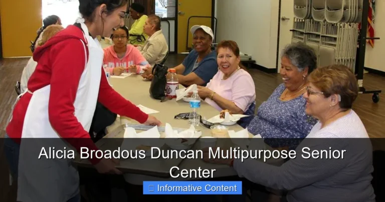 Alicia Broadous Duncan Multipurpose Senior Center
