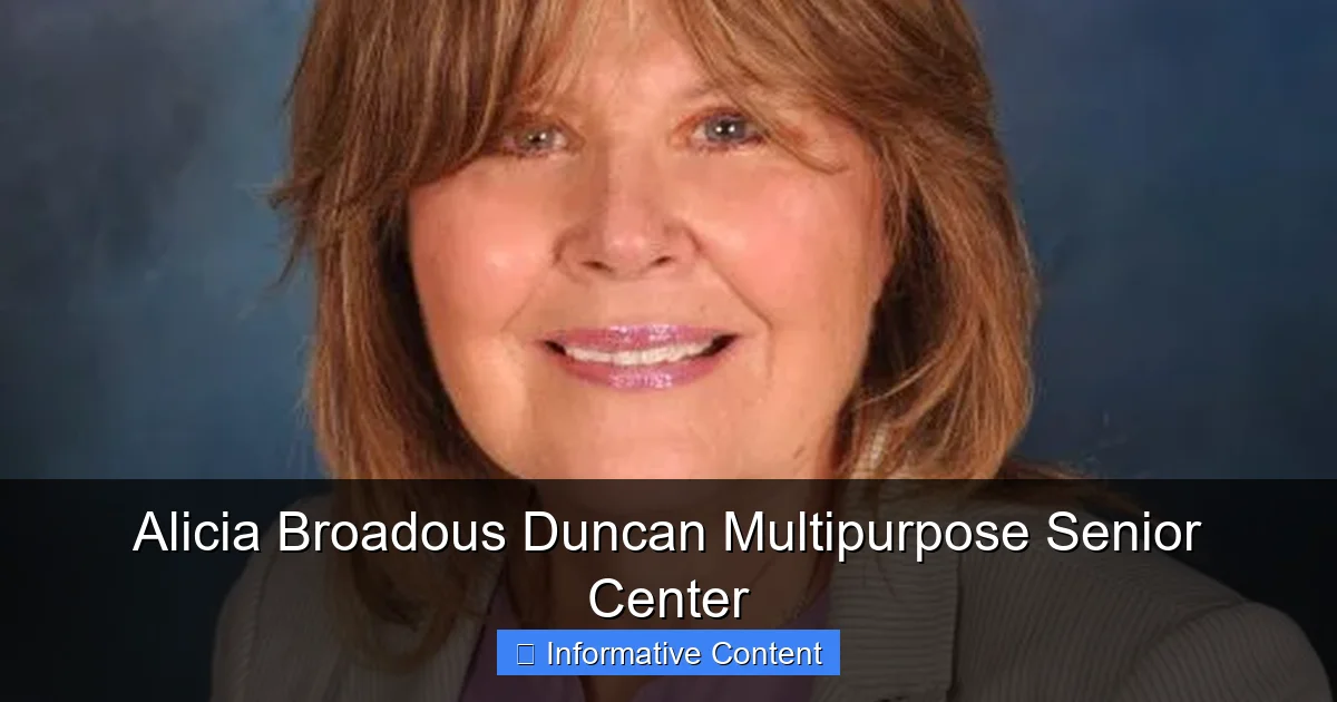 Alicia Broadous Duncan Multipurpose Senior Center