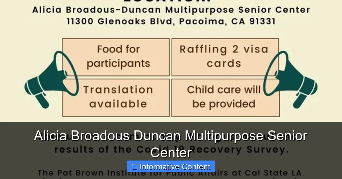 Alicia Broadous Duncan Multipurpose Senior Center