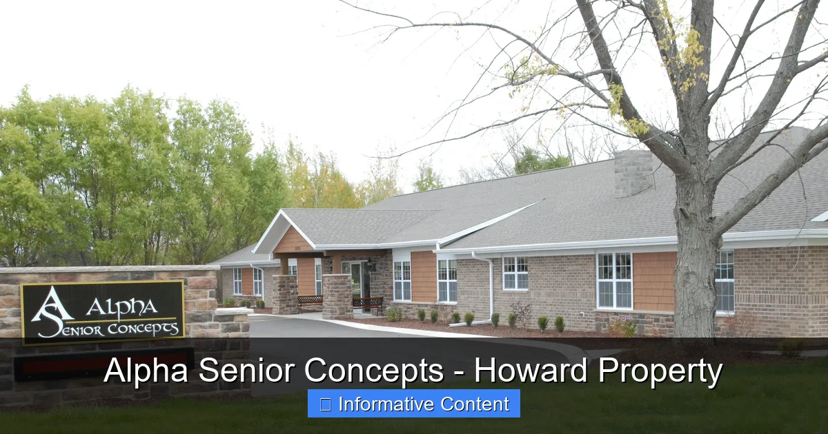 Alpha Senior Concepts - Howard Property