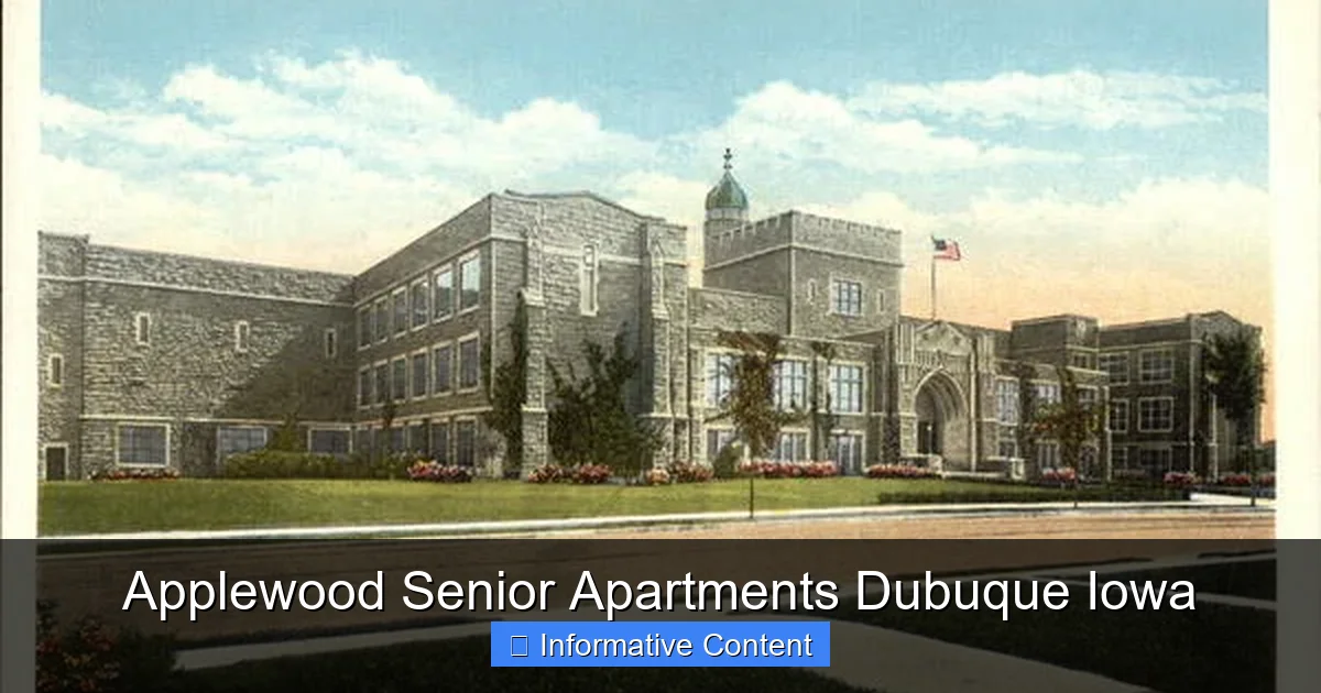 Applewood Senior Apartments Dubuque Iowa