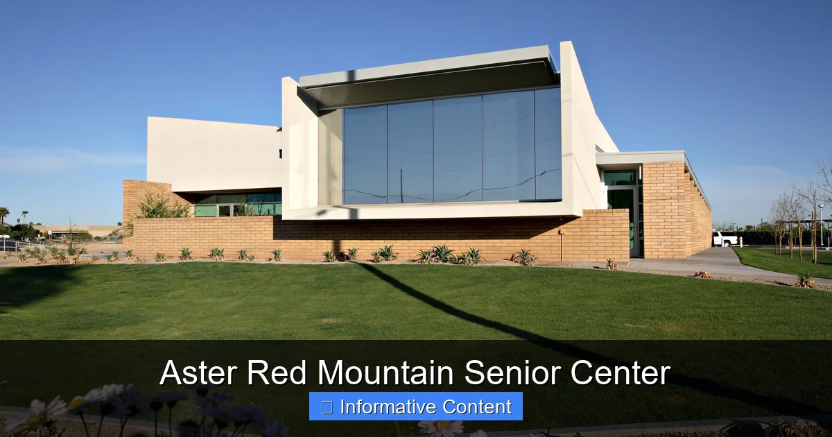 Aster Red Mountain Senior Center