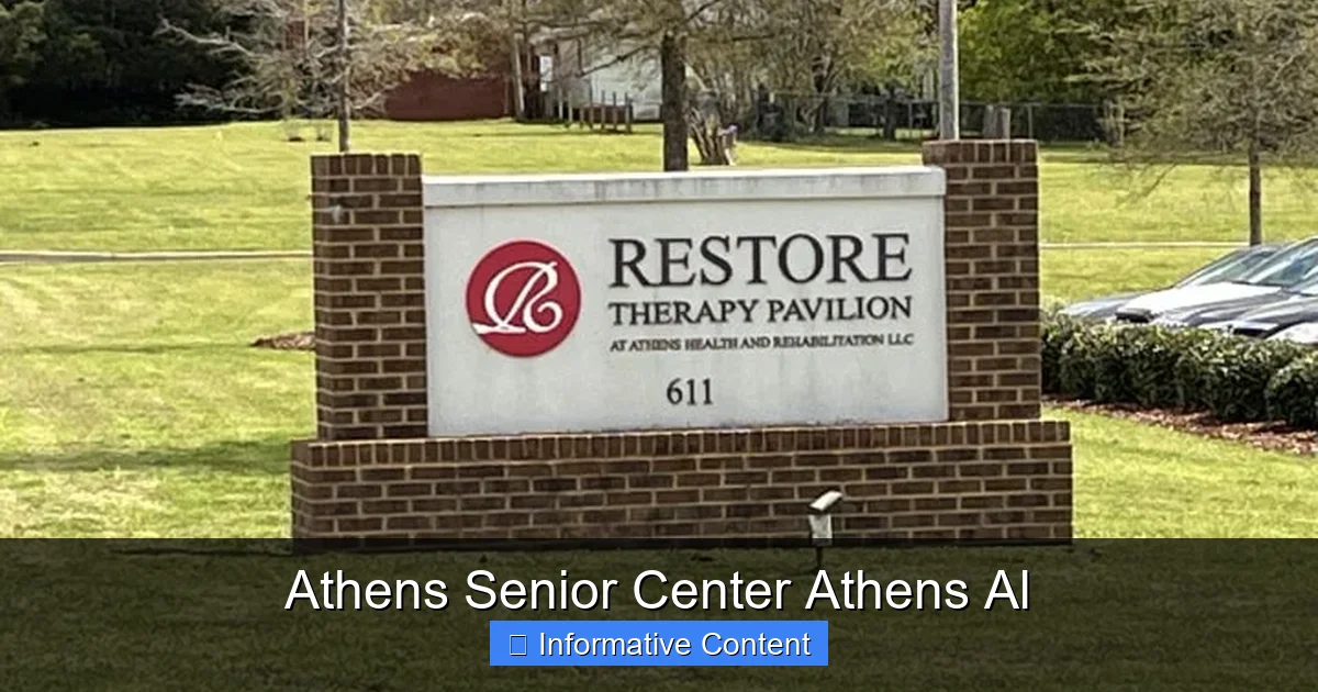 Athens Senior Center Athens Al