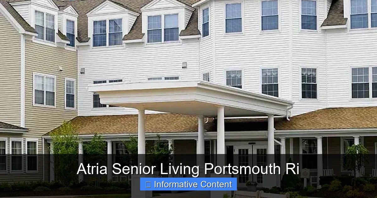 Atria Senior Living Portsmouth Ri