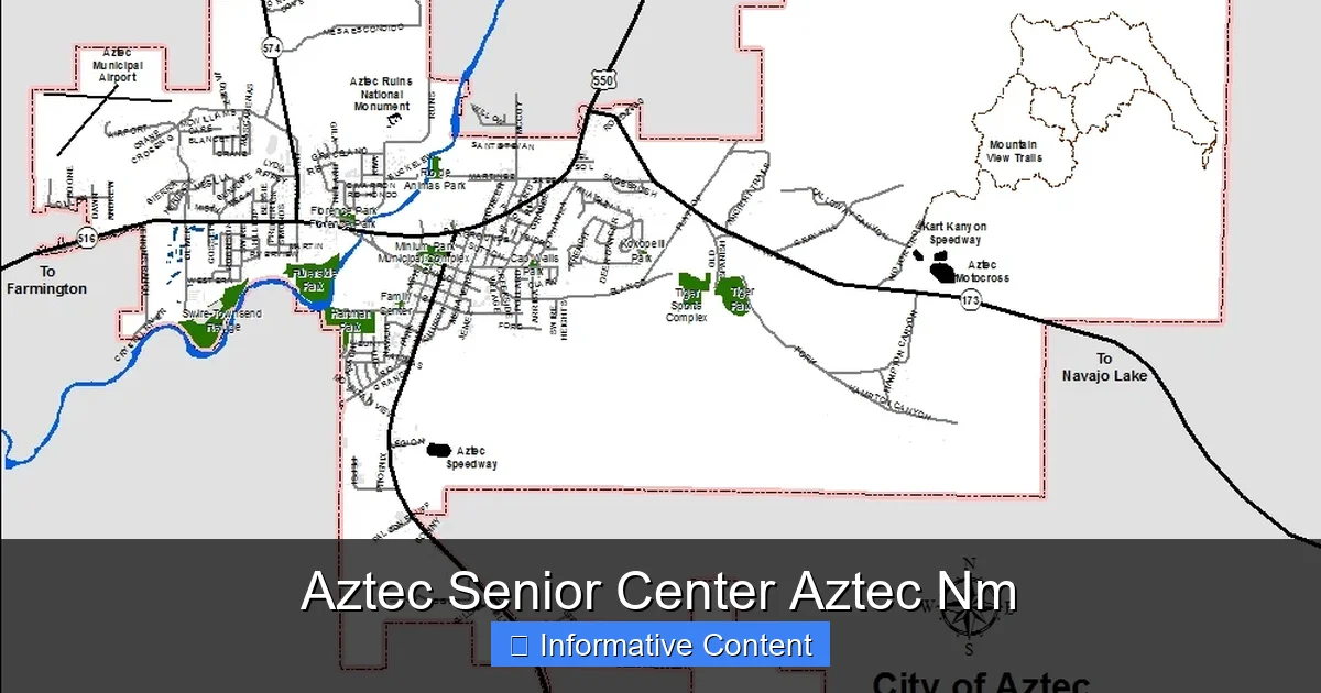 Aztec Senior Center Aztec Nm