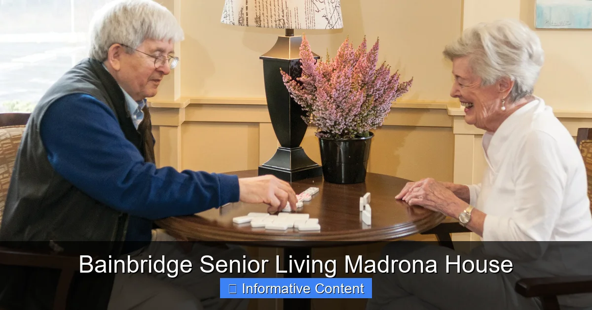 Bainbridge Senior Living Madrona House