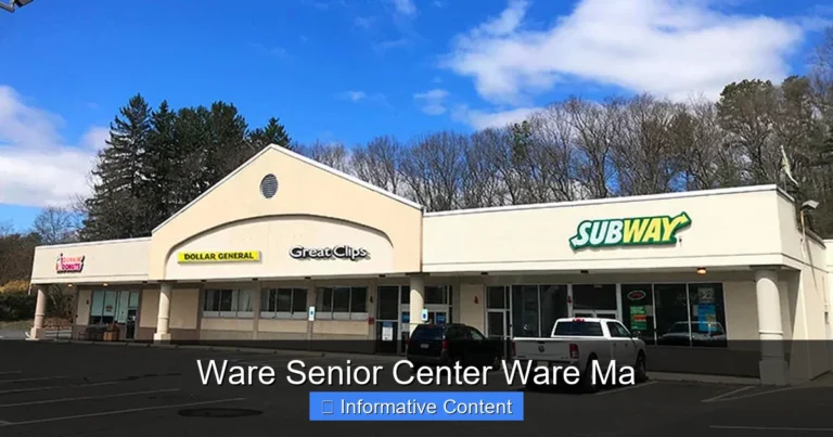 Ware Senior Center Ware Ma