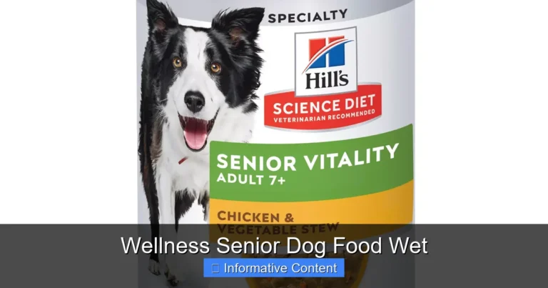 Wellness Senior Dog Food Wet