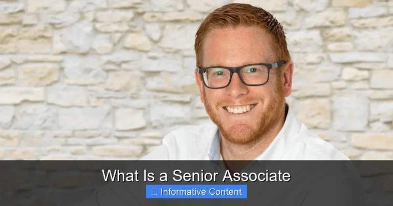 What Is a Senior Associate