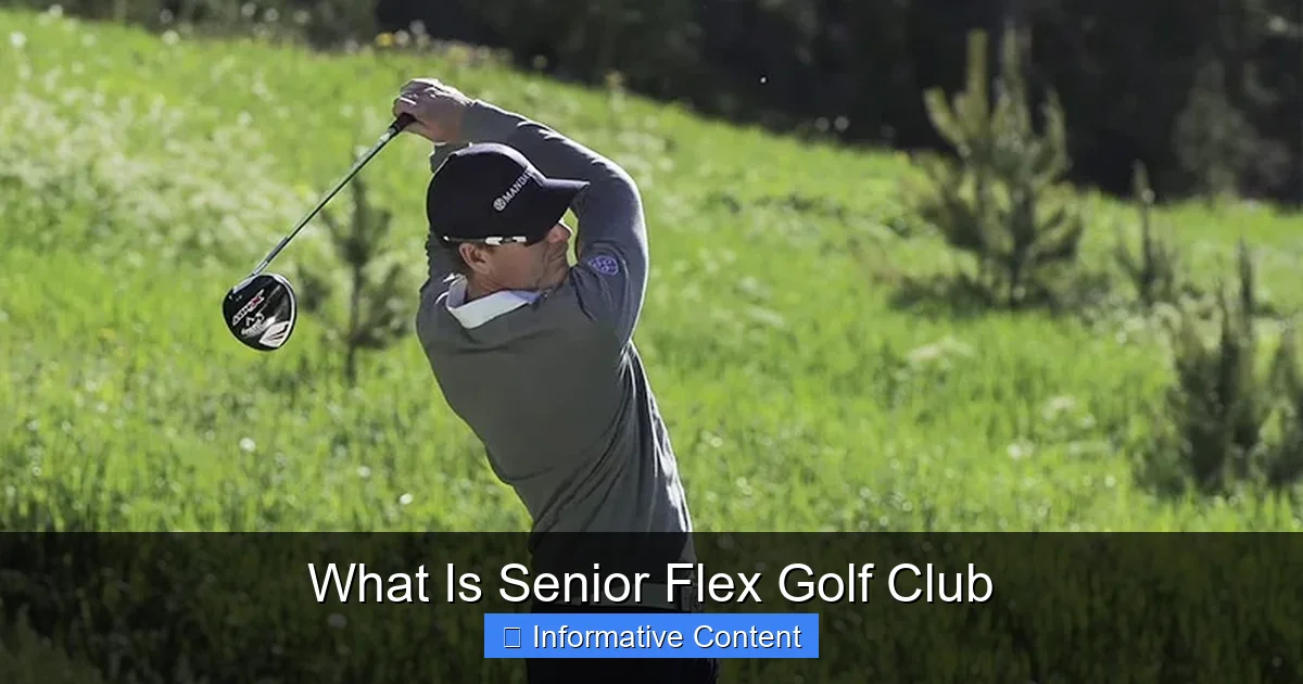 What Is Senior Flex Golf Club