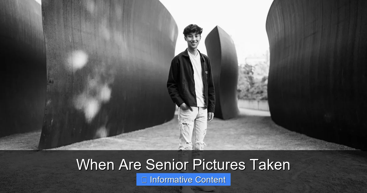 When Are Senior Pictures Taken