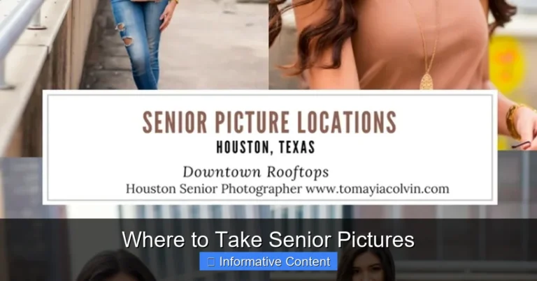 Where to Take Senior Pictures