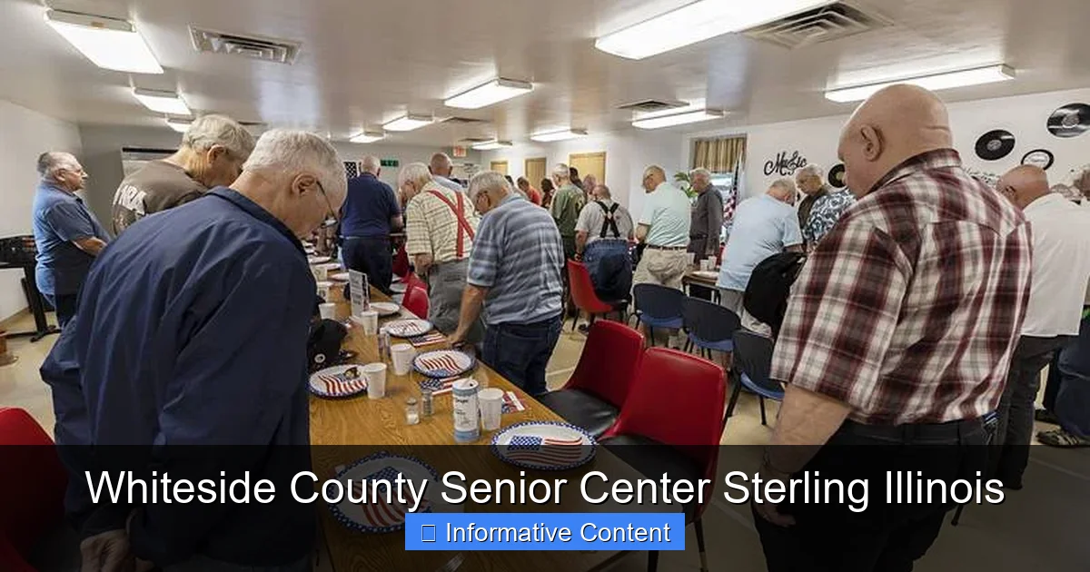 Whiteside County Senior Center Sterling Illinois