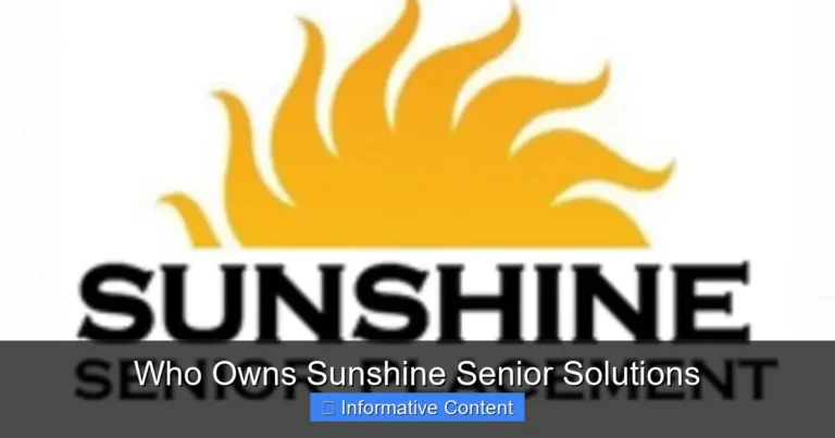 Who Owns Sunshine Senior Solutions