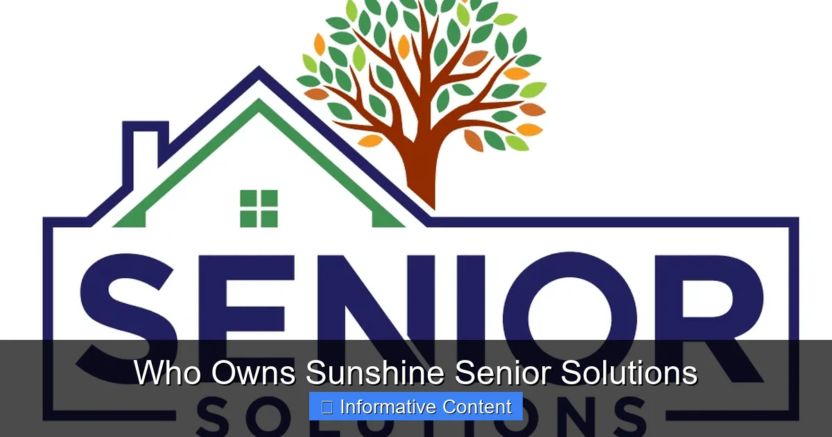 Who Owns Sunshine Senior Solutions