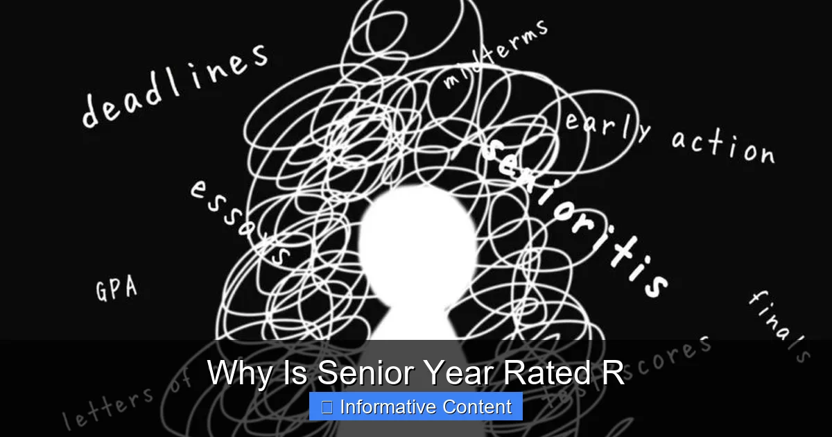 Why Is Senior Year Rated R