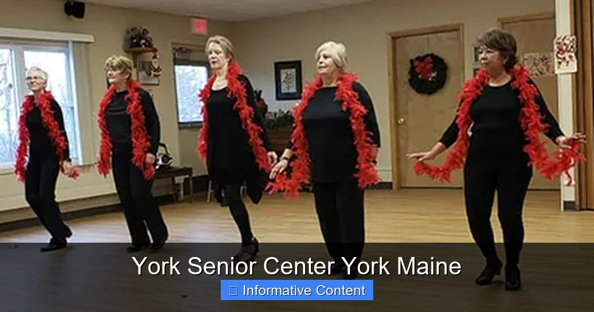 York Senior Center York Maine