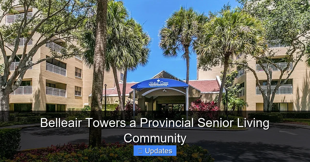 Belleair Towers a Provincial Senior Living Community