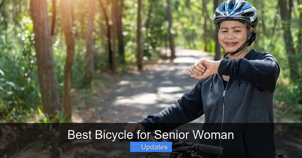 Best Bicycle for Senior Woman