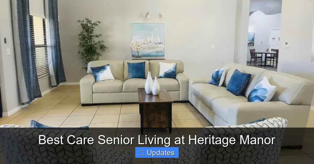 Best Care Senior Living at Heritage Manor