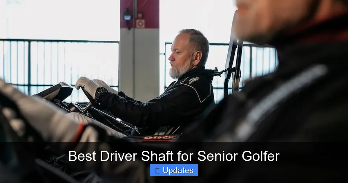 Best Driver Shaft for Senior Golfer