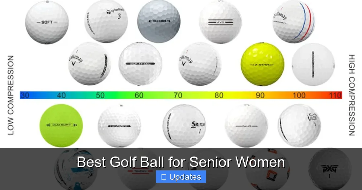 Best Golf Ball for Senior Women
