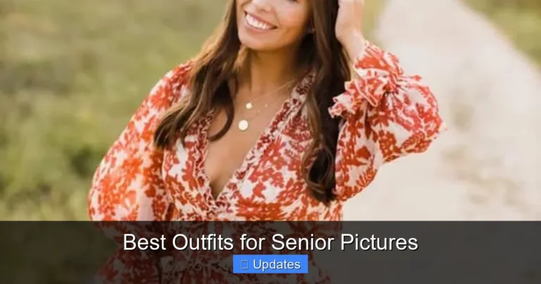 Best Outfits for Senior Pictures