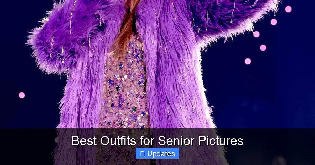 Best Outfits for Senior Pictures