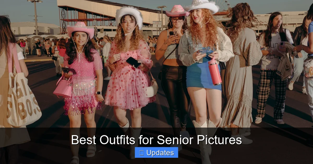 Best Outfits for Senior Pictures