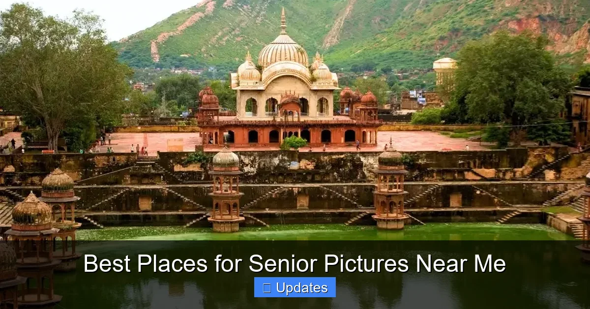 Best Places for Senior Pictures Near Me