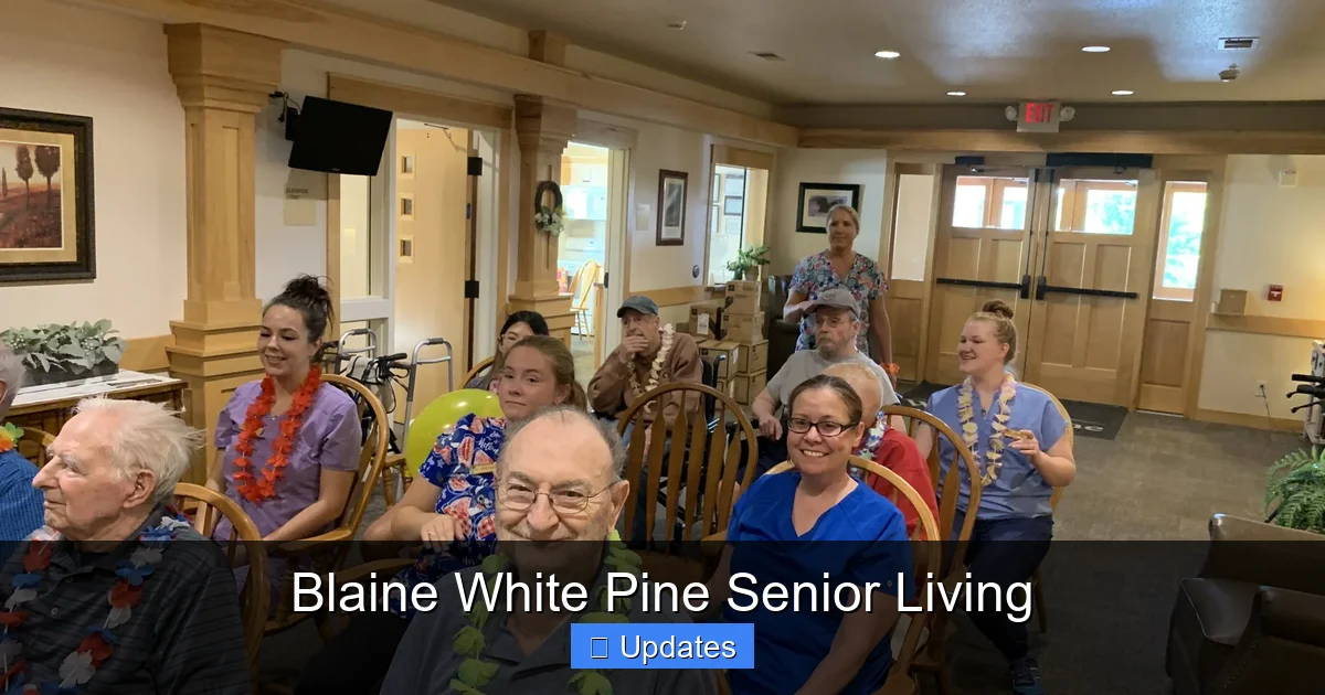 Blaine White Pine Senior Living