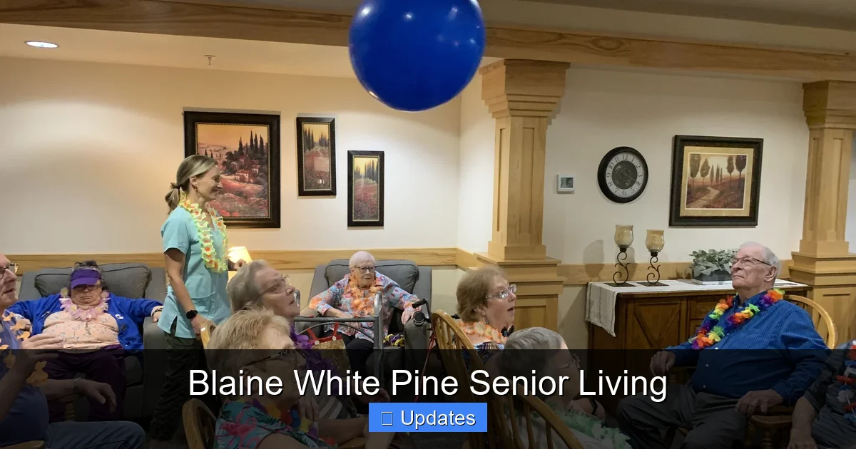 Blaine White Pine Senior Living