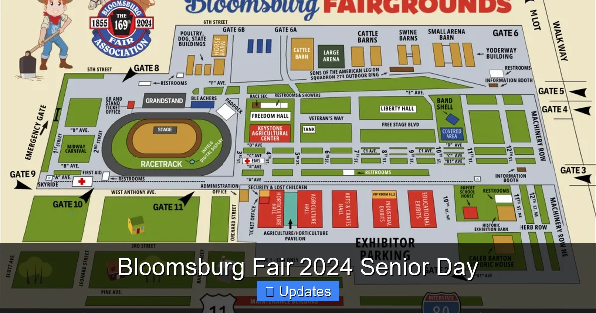 Bloomsburg Fair 2024 Senior Day