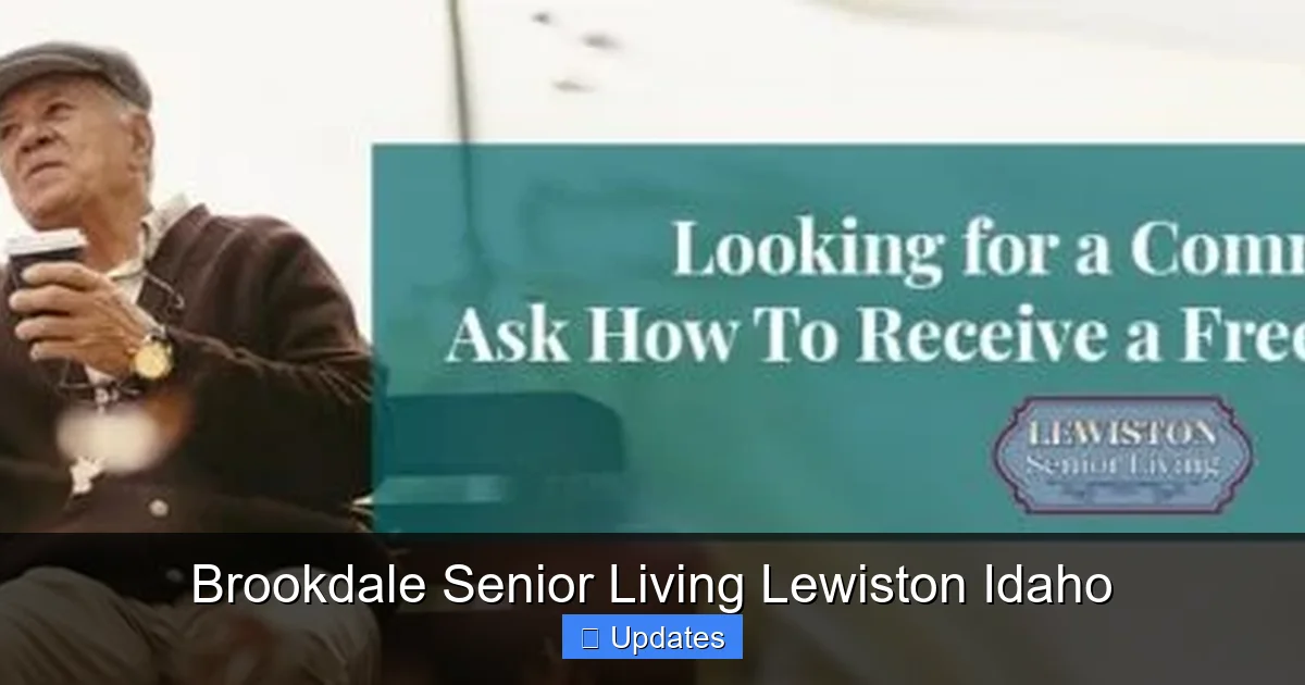 Brookdale Senior Living Lewiston Idaho