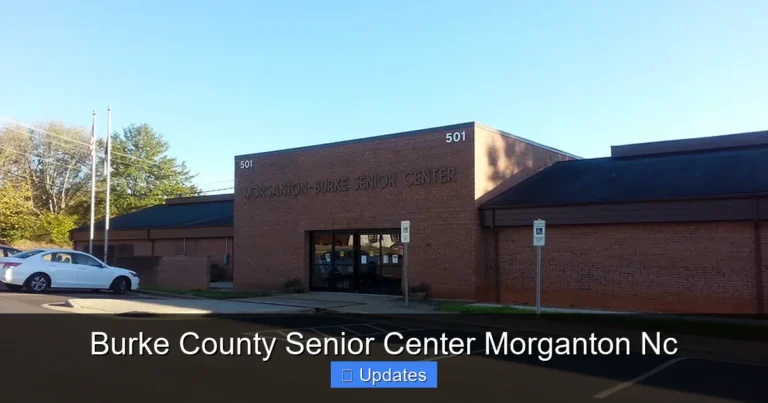 Burke County Senior Center Morganton Nc