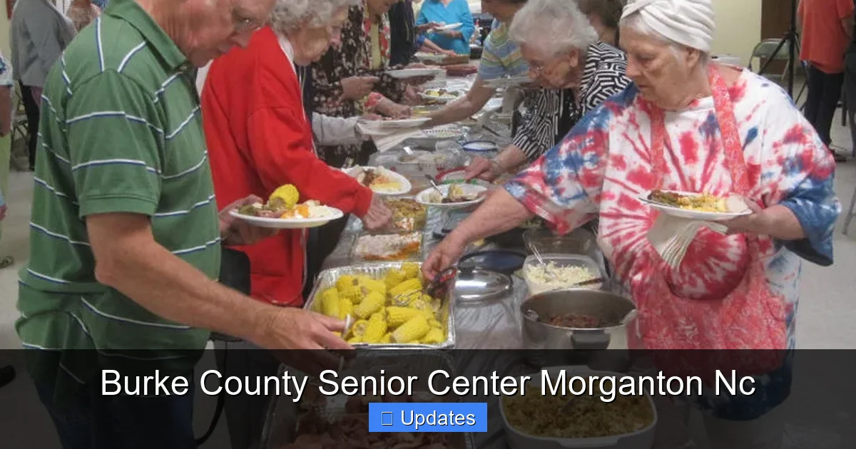 Burke County Senior Center Morganton Nc