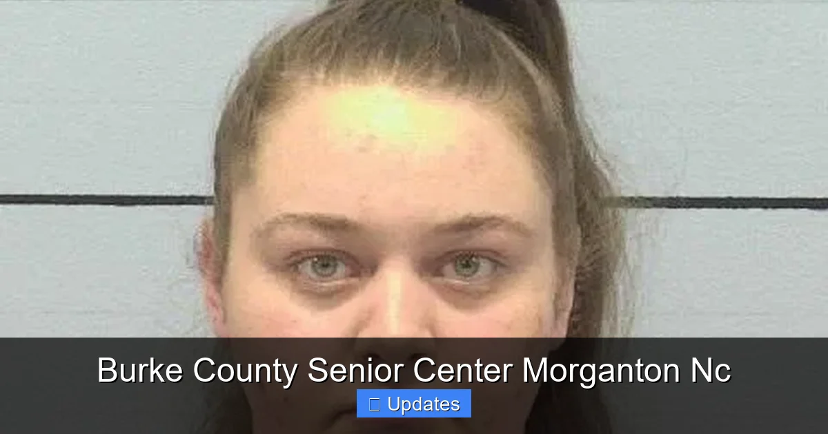 Burke County Senior Center Morganton Nc