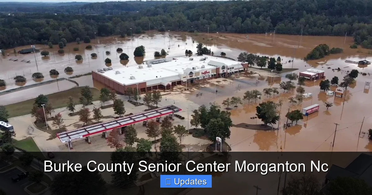 Burke County Senior Center Morganton Nc