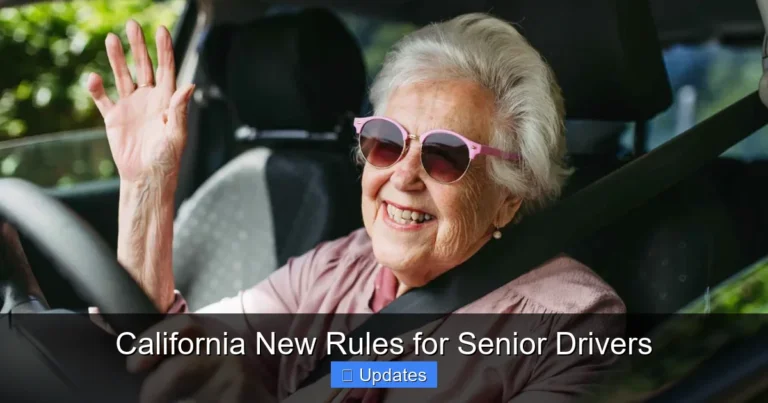 California New Rules for Senior Drivers