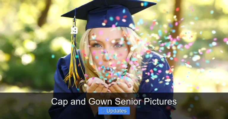 Cap and Gown Senior Pictures