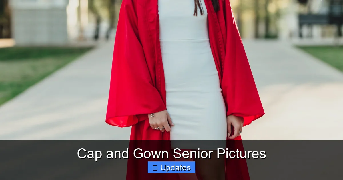 Cap and Gown Senior Pictures